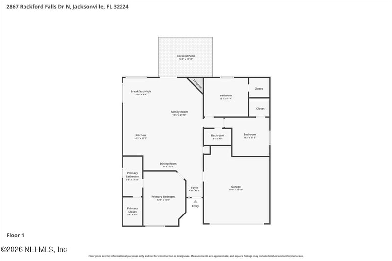 2867 Rockford Falls Dr, Jacksonville, FL 32224