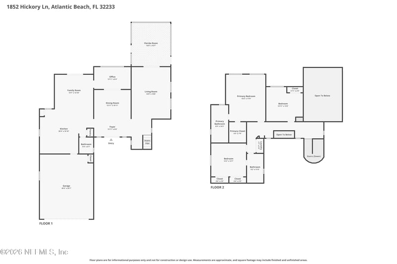 1852 Hickory Ln, Atlantic Beach, FL 32233