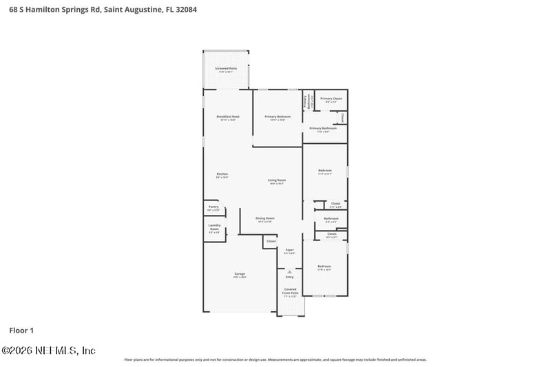 68 Hamilton Springs Rd, St Augustine, FL 32084