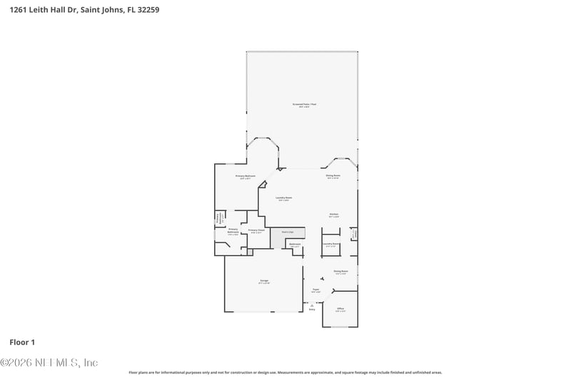 1261 Leith Hall Dr, St Johns, FL 32259