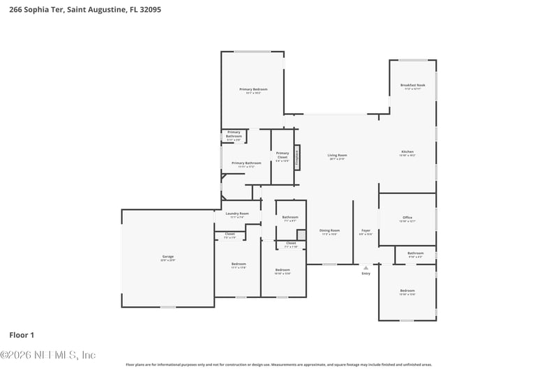 266 Sophia Ter, St Augustine, FL 32095