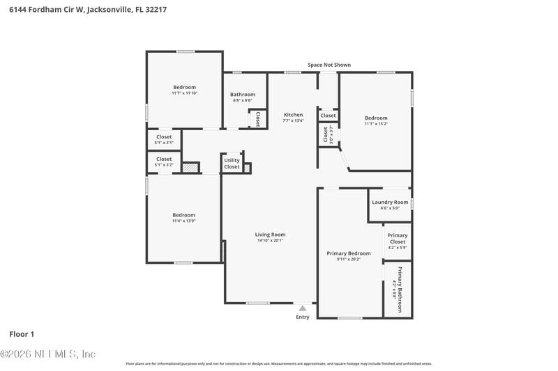 6144 Fordham Cir, Jacksonville, FL 32217