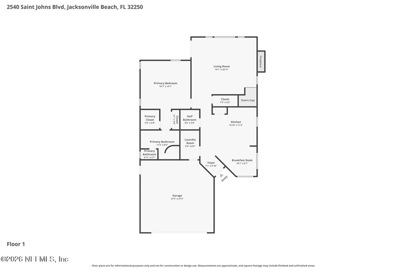 2540 St Johns Blvd, Jacksonville Beach, FL 32250