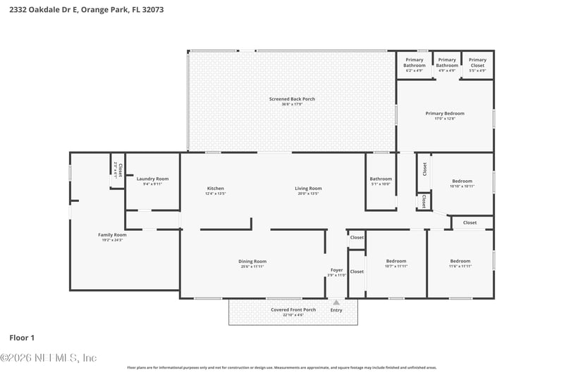 2332 Oakdale Dr, Orange Park, FL 32073