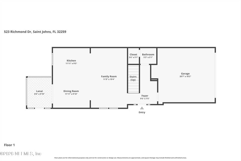 523 Richmond Dr, St Johns, FL 32259