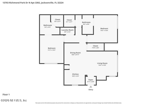 13703 Richmond Park Dr #3302, Jacksonville, FL 32224