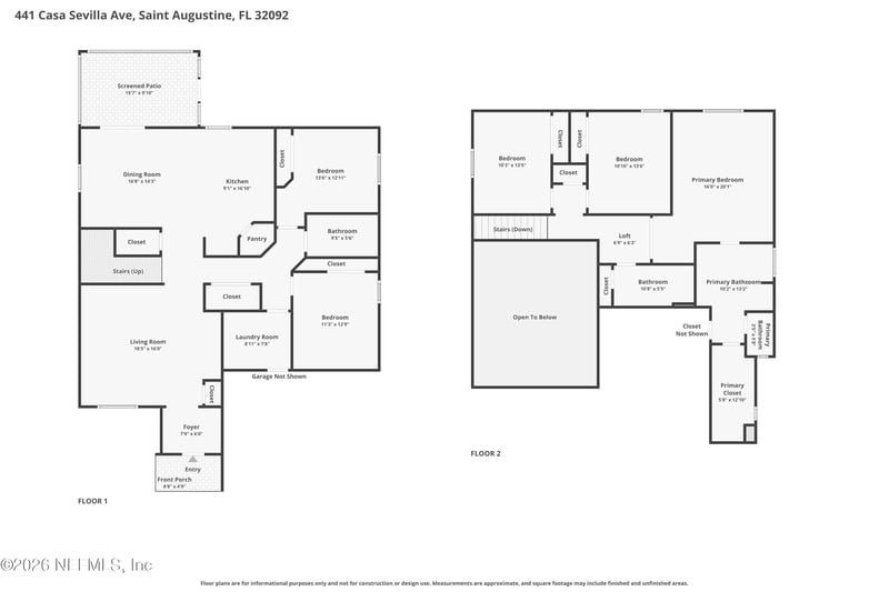 441 Casa Sevilla Ave, St Augustine, FL 32092