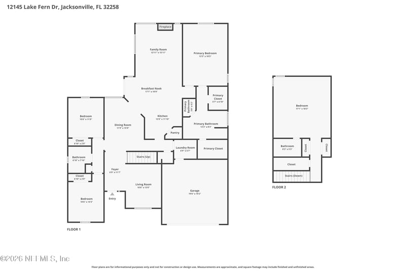 12145 Lake Fern Dr, Jacksonville, FL 32258
