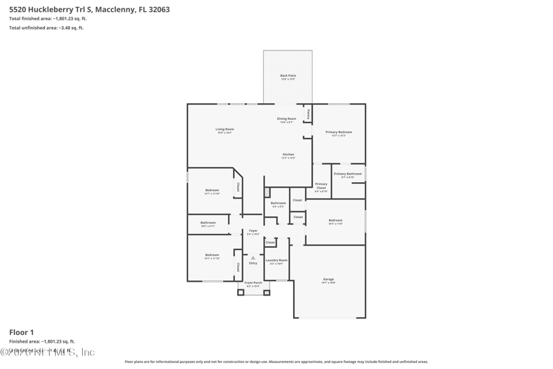 5520 Huckleberry Trl, Macclenny, FL 32063