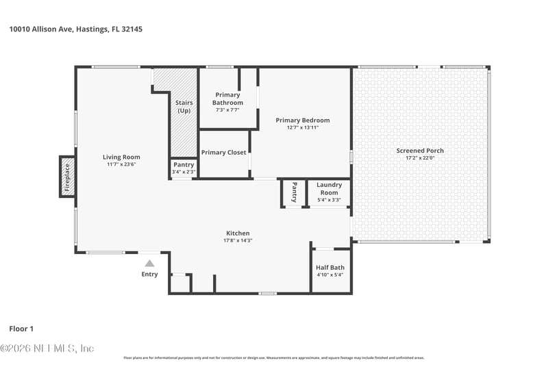 10010 Allison Ave, Hastings, FL 32145