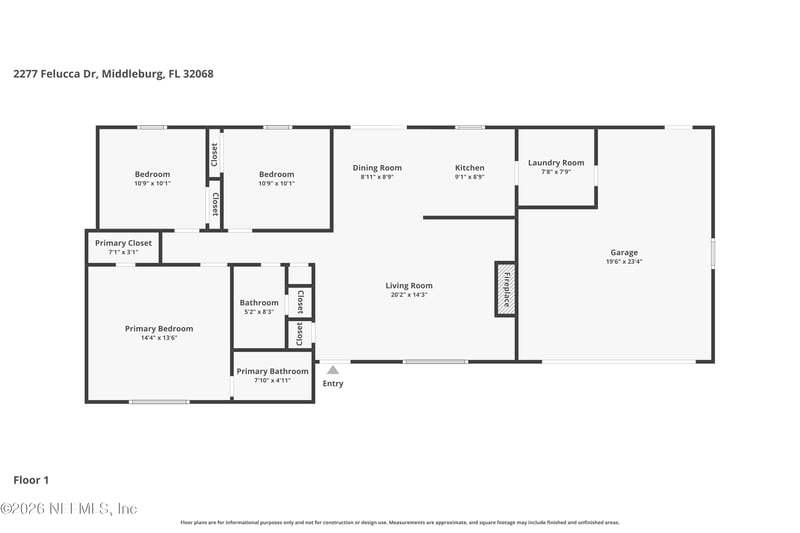 2277 Felucca Dr, Middleburg, FL 32068