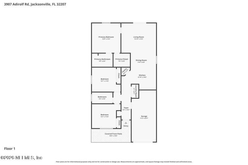 3907 Adirolf Rd, Jacksonville, FL 32207