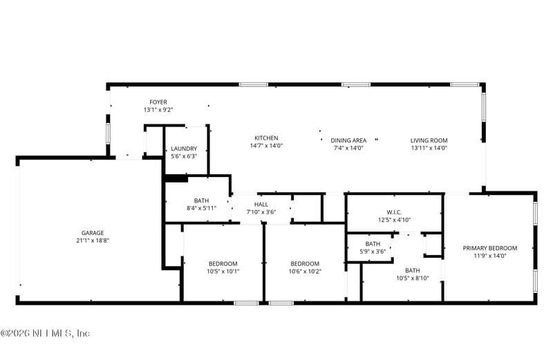 7736 Meadow Walk Ln, Jacksonville, FL 32256