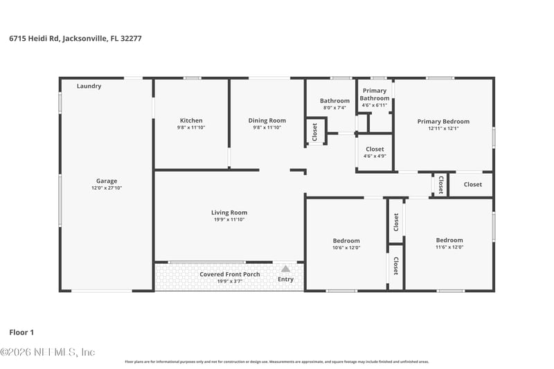6715 Heidi Rd, Jacksonville, FL 32277