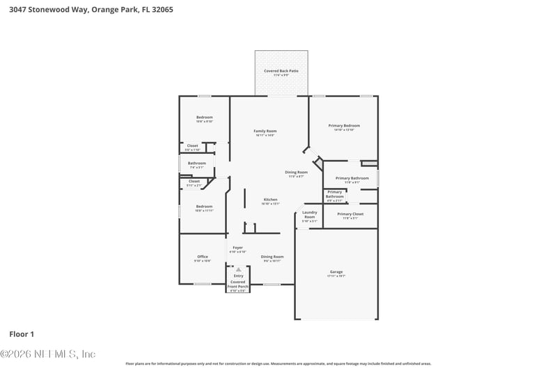 3047 Stonewood Way, Orange Park, FL 32065