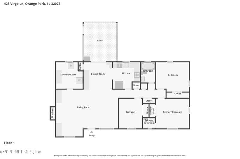 428 Virgo Ln, Orange Park, FL 32073