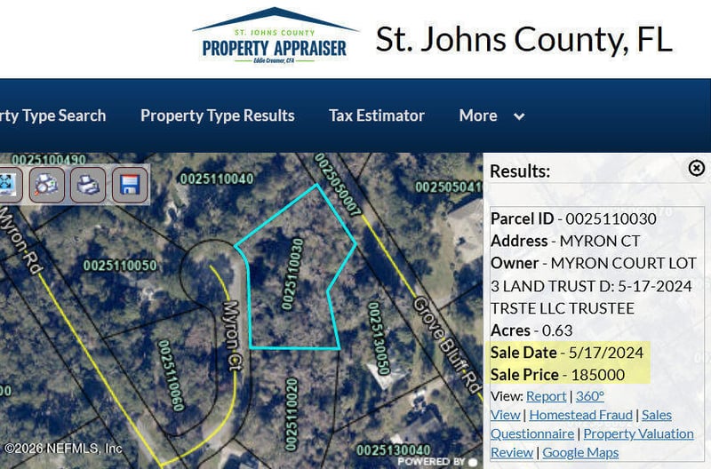 Myron Ct, Fruit Cove, FL 32259
