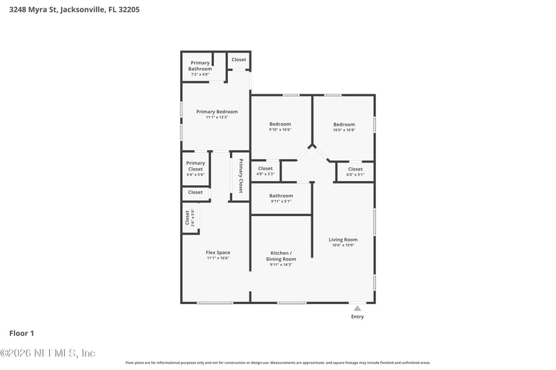 3248 Myra St, Jacksonville, FL 32205