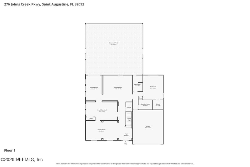 276 Johns Creek Pw, St Augustine, FL 32092