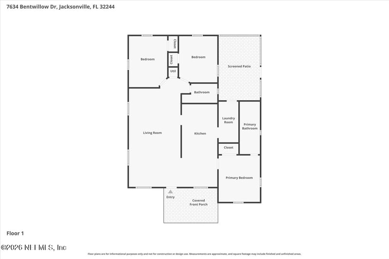 7634 Bentwillow Dr, Jacksonville, FL 32244