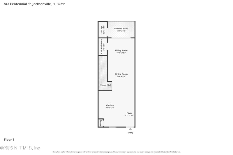 843 Centennial St, Jacksonville, FL 32211