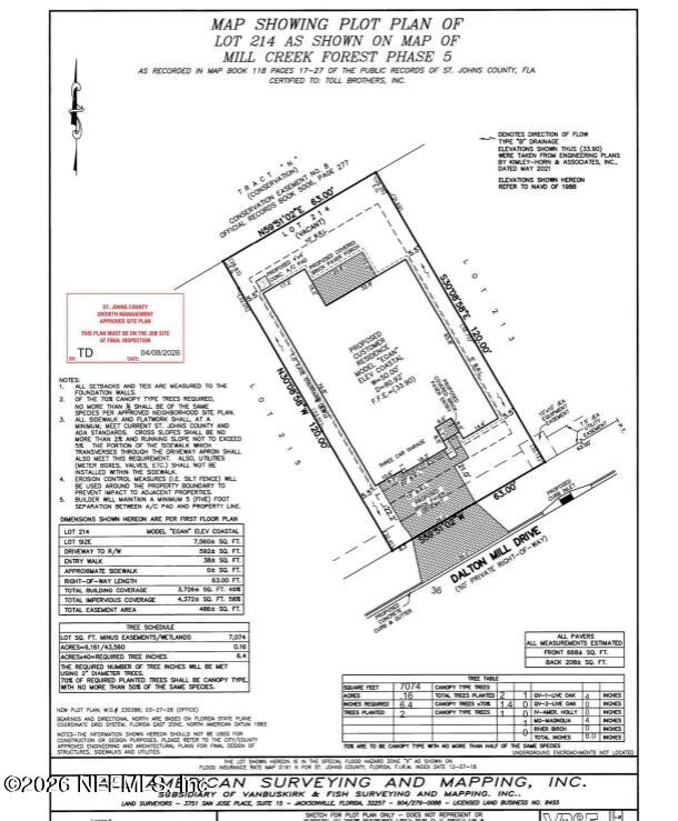 36 Dalton Mill Dr, St Johns, FL 32259