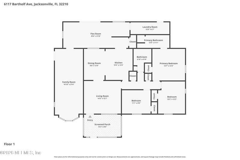 6117 Bartholf Ave, Jacksonville, FL 32210