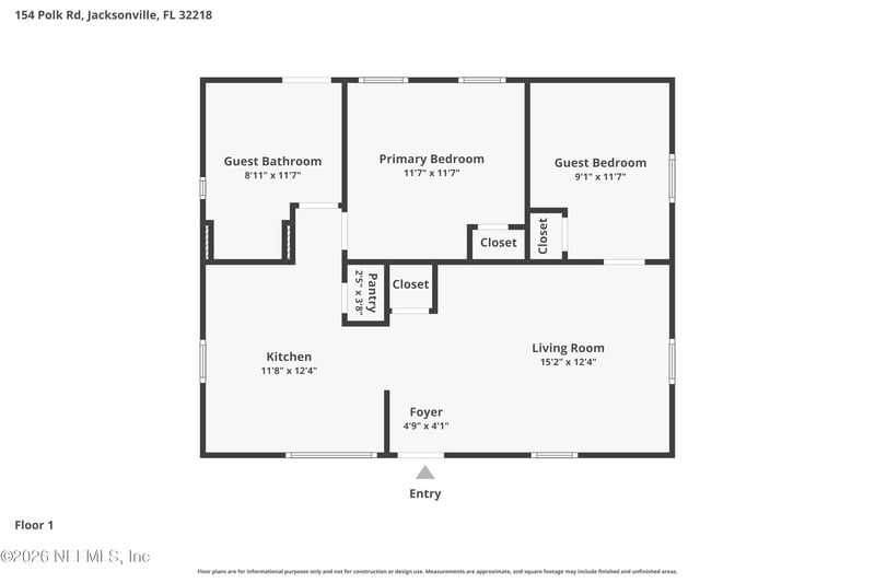 154 Polk Rd, Jacksonville, FL 32218