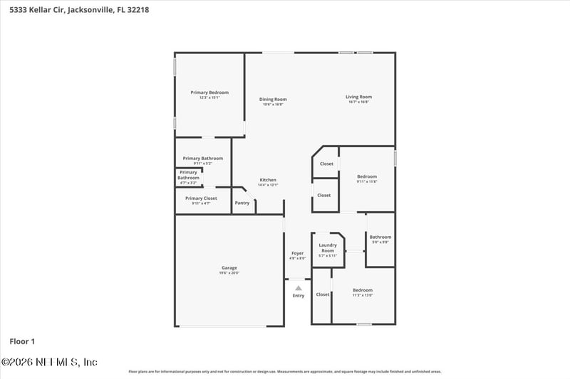 5333 Kellar Cir, Jacksonville, FL 32218
