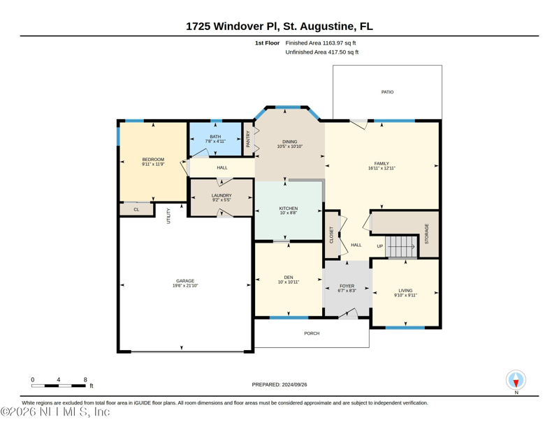 1725 Windover Pl, St Augustine, FL 32092