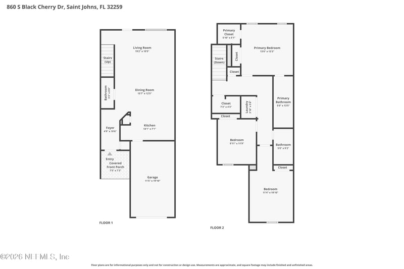 860 Black Cherry Dr, St Johns, FL 32259