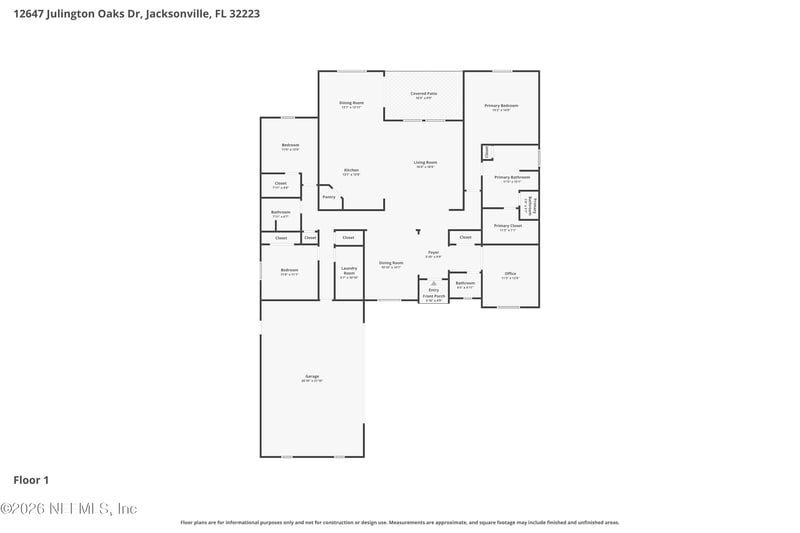 12647 Julington Oaks Dr, Jacksonville, FL 32223