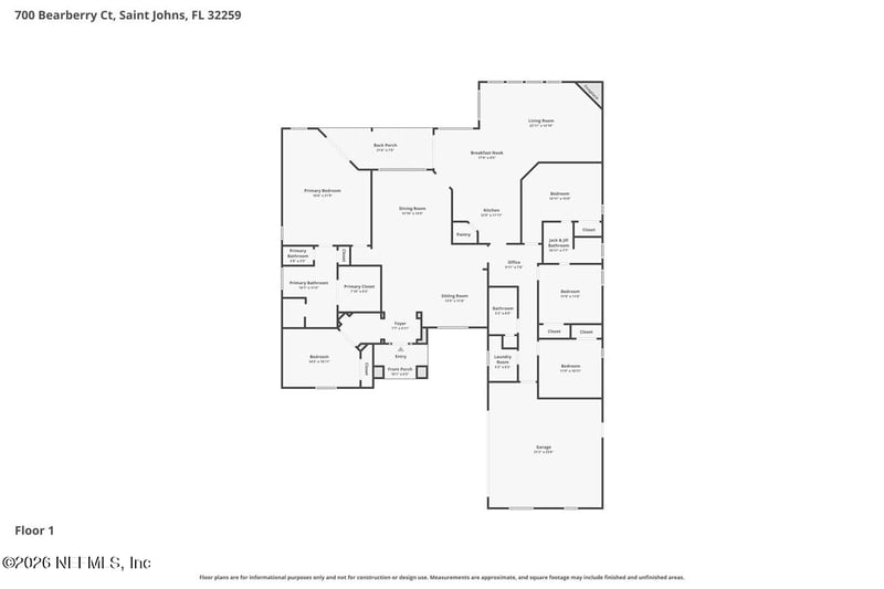 700 Bearberry Ct, St Johns, FL 32259