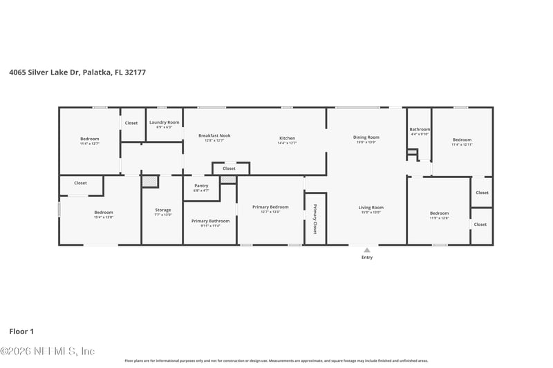4065 Silver Lake Dr, Palatka, FL 32177