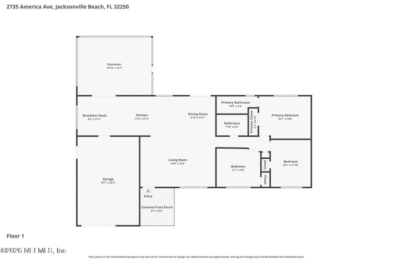 2735 America , Jacksonville Beach, FL 32250