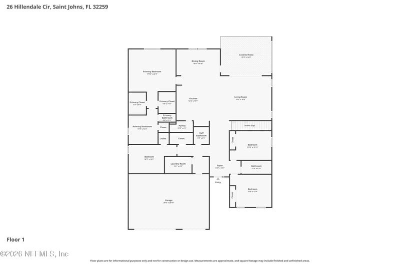 26 Hillendale Cir, St Johns, FL 32259