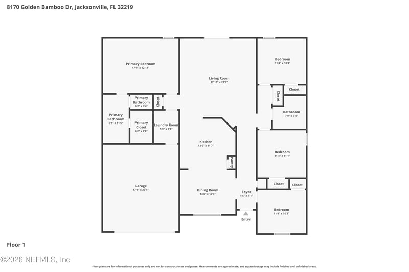 8170 Golden Bamboo Dr, Jacksonville, FL 32219