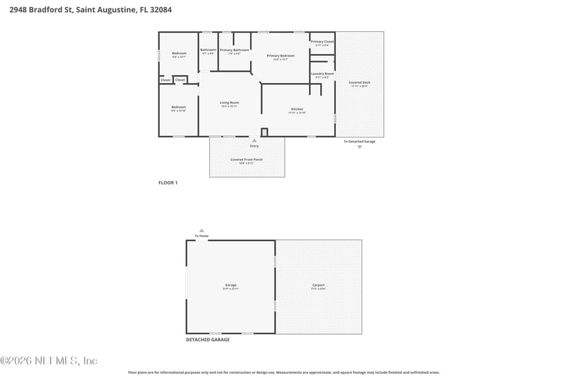 2948 Bradford St, St Augustine, FL 32084