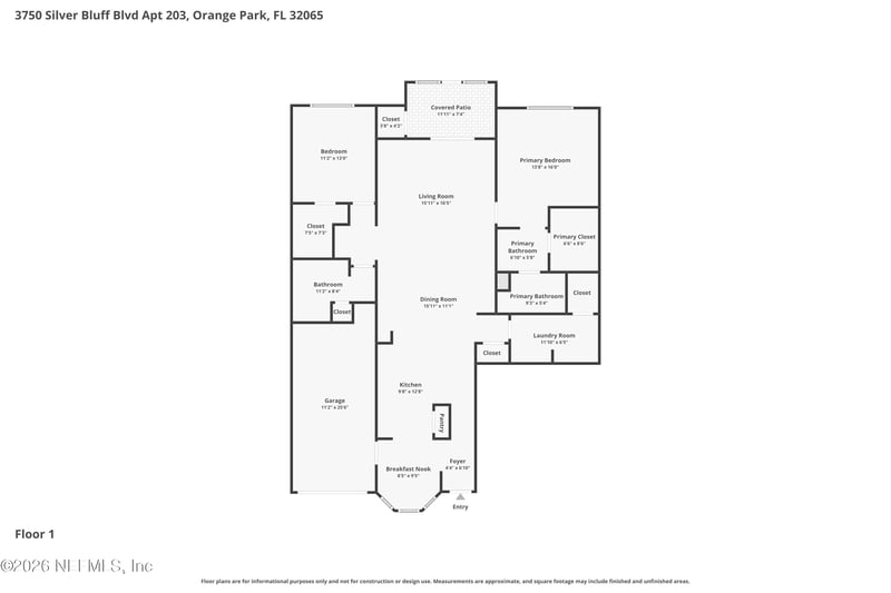 3750 Silver Bluff Blvd #203, Orange Park, FL 32065