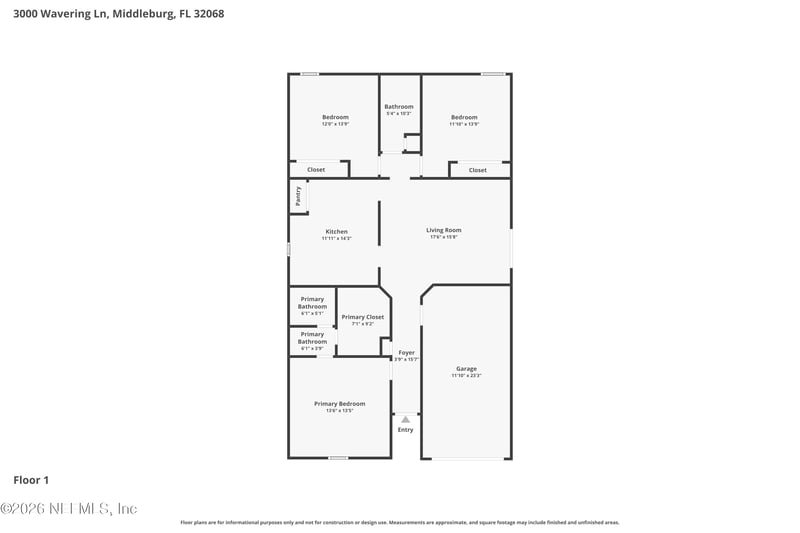 3000 Wavering Ln, Middleburg, FL 32068