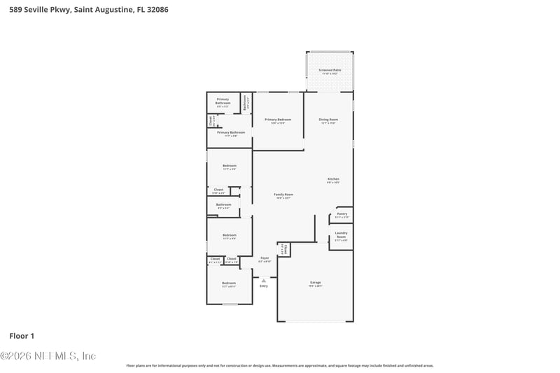 589 Seville Pw, St Augustine, FL 32086