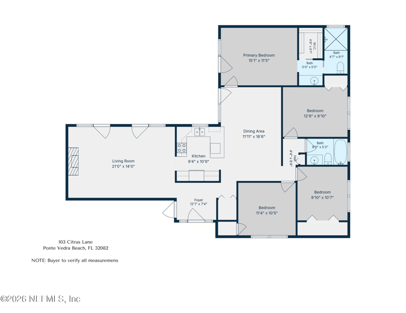 103 Citrus Ln, Ponte Vedra Beach, FL 32082