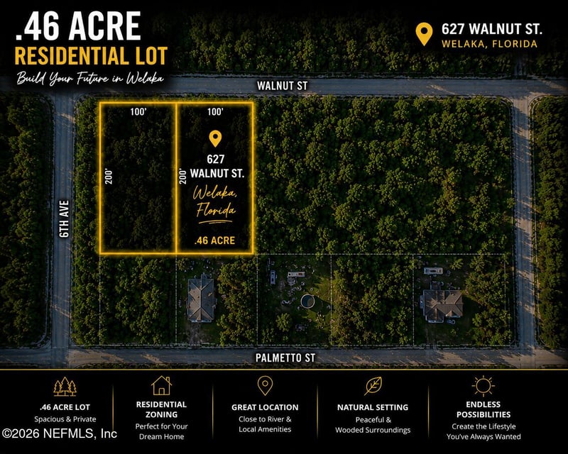 627 Walnut St, Welaka, FL 32193