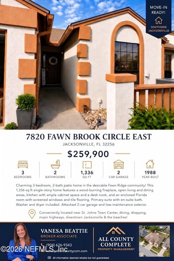 7820 Fawn Brook Cir, Jacksonville, FL 32256