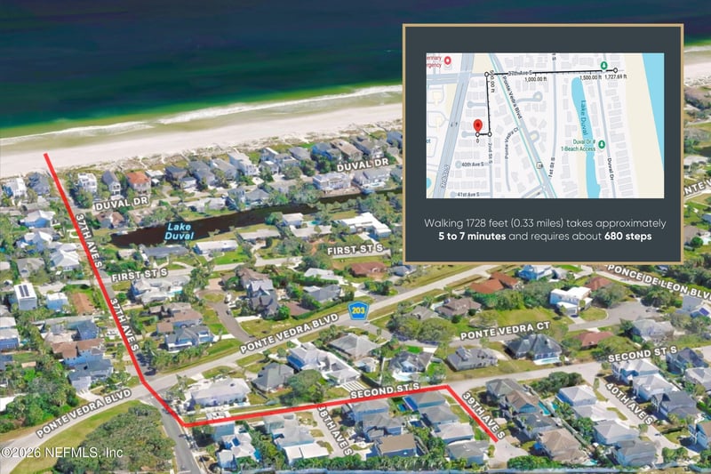 225 39th Ave S, Jacksonville Beach, FL 32250