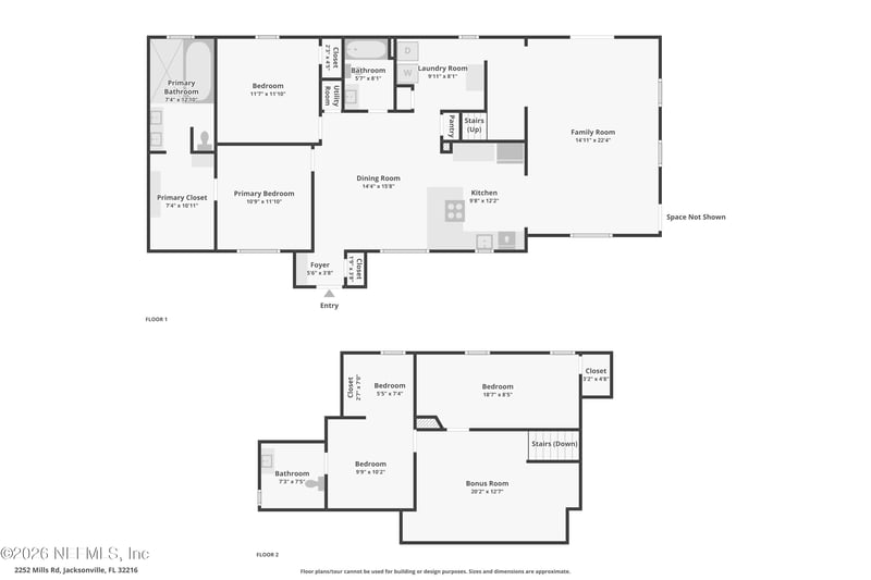 2252 Mills Rd, Jacksonville, FL 32216