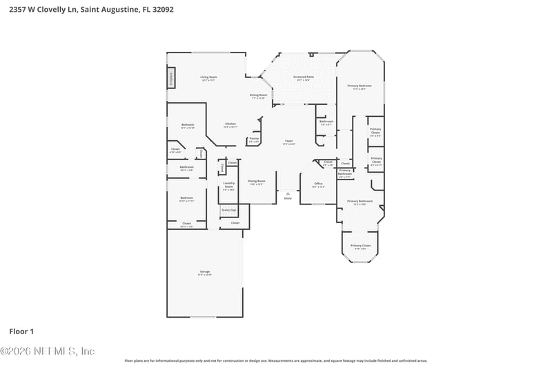 2357 W Clovelly Ln, St Augustine, FL 32092