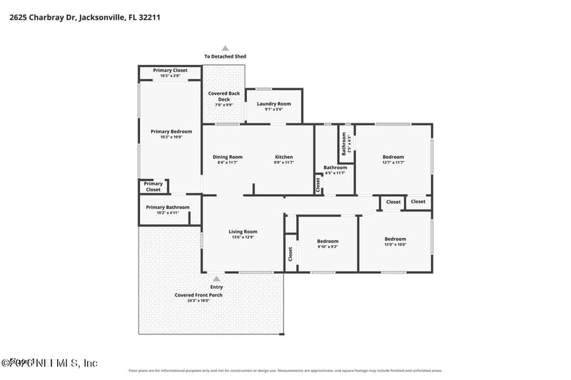 2625 Charbray Dr, Jacksonville, FL 32211