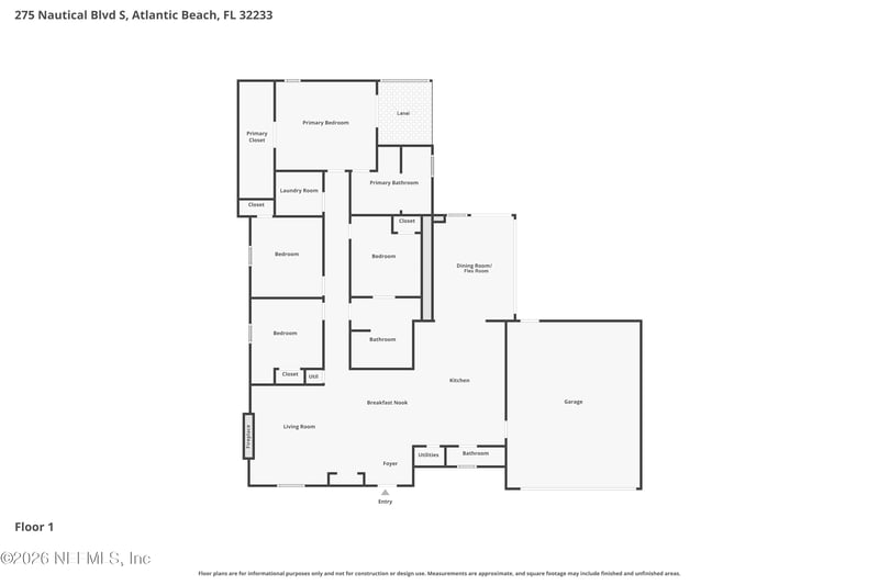 275 Nautical Blvd S, Atlantic Beach, FL 32233