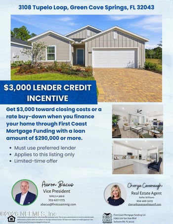 3108 Tupelo Loop, Green Cove Springs, FL 32043